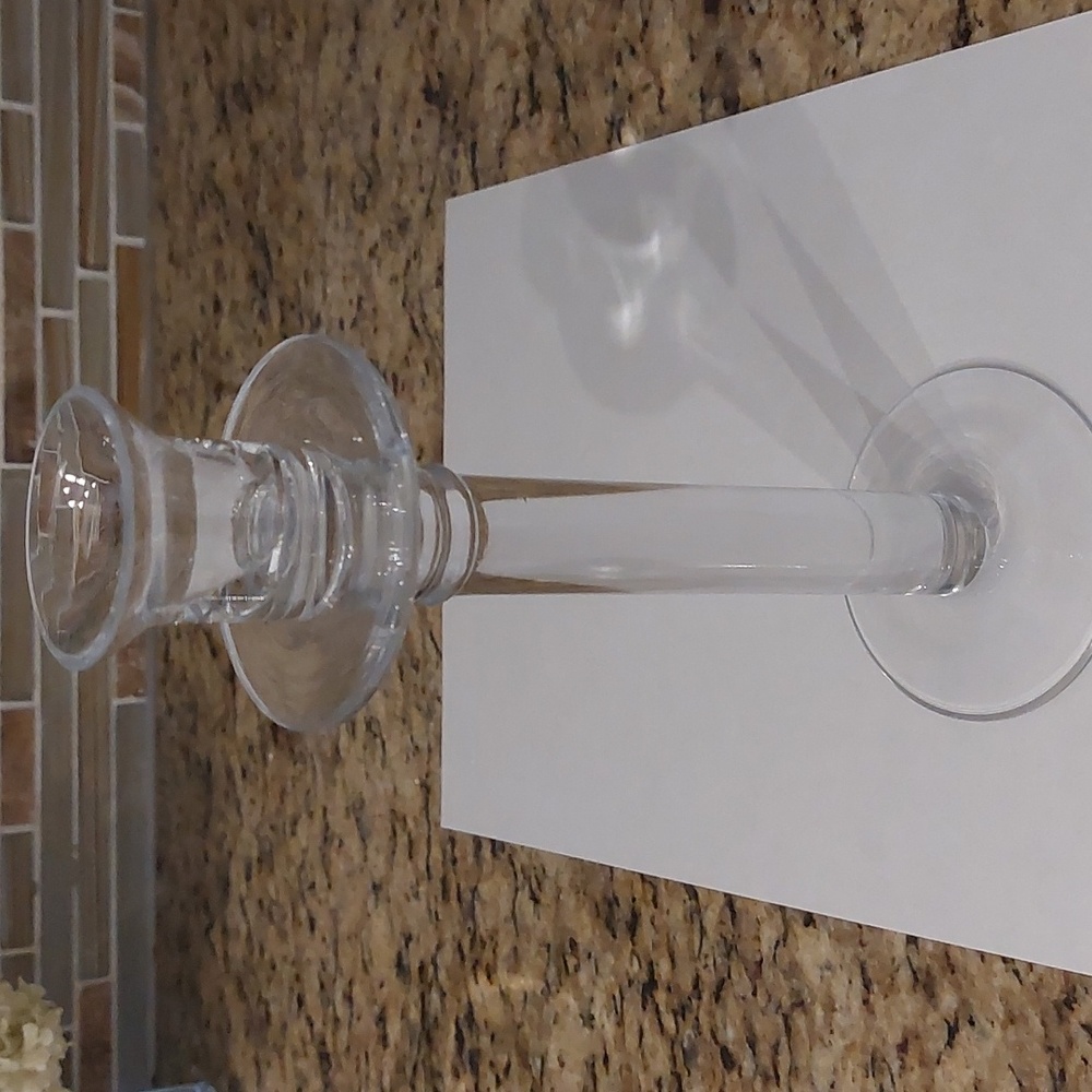 Candlesticks glass holders - Picture 2 of 5